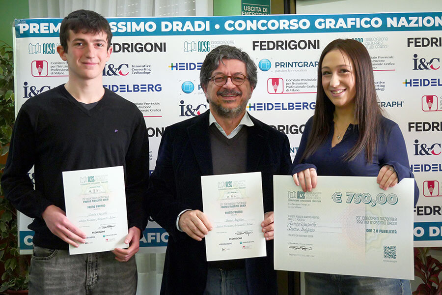 Premio Massimo Dradi: i vincitori della ventitreesima edizione premiati da Giuseppe Mazza.